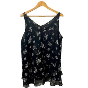 LANE Bryant handkerchief swing tank. XL